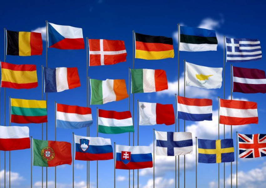 Кой цвят не присъства в нито един национален флаг?