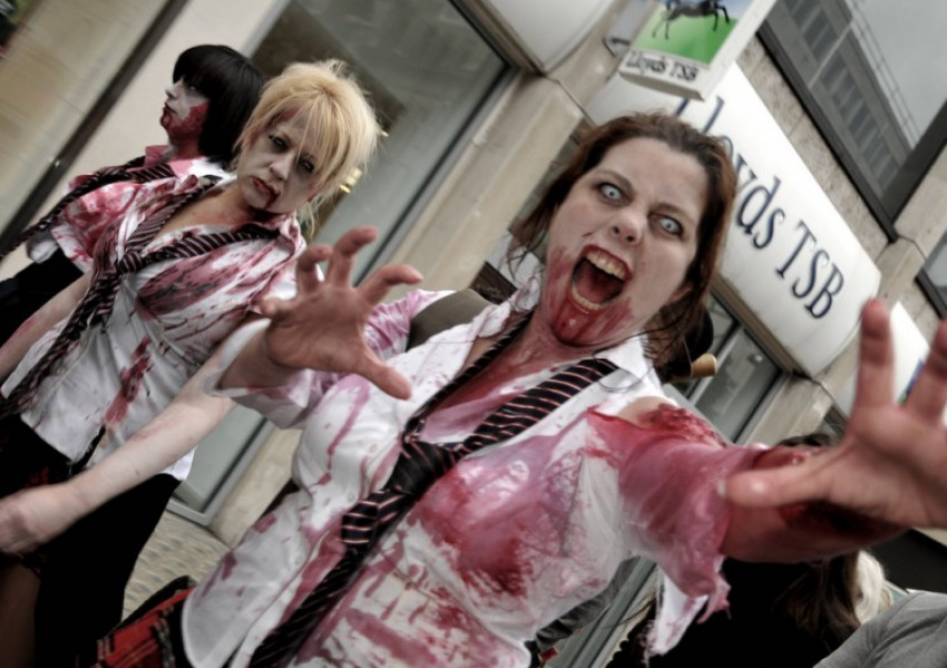 Зомбита плъзнаха по улиците на Лондон